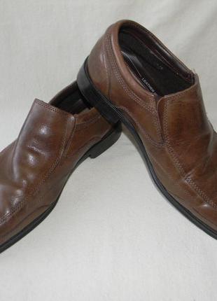 Мужские кожаные туфли george р.43 дл.ст 29,8см