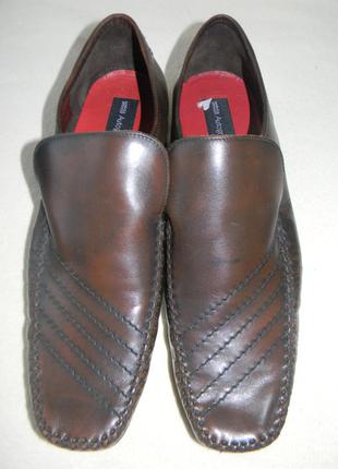 Мужские кожаные туфли marks & spencer autograph р.uk 11 дл.ст ...