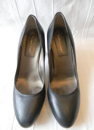 Туфли на каблуке roberto santi р.38 кожа тунис