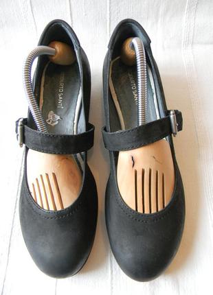 Roberto santi-туфли кожаные р.39 (25,5 см)