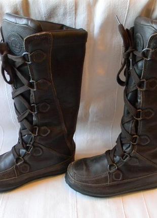 Зимние неубиваемые сапоги timberland rugged outdoor footwear 6...