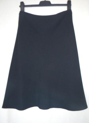 Женская черная юбка m&s р.10