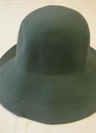 Женская фетровая шляпа слауч globus accessories р.57-58 шерсть...