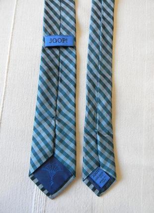 Joop! мужской узкий галстук 100% шелк италия