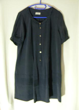 Платье рубашка by malene birger 100% шелк р.38
