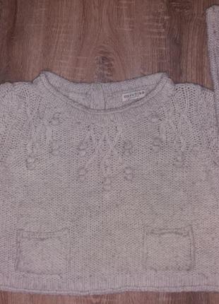Теплющий укороченый свитер от marks&spencer