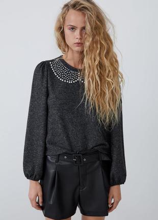 Zara свитер женская кофточка.