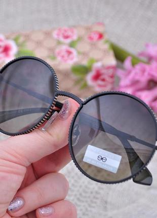 Фирменные солнцезащитные круглые очки eternal polarized окуляри