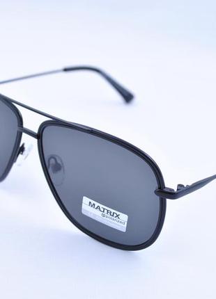 Мужские солнцезащитные большие очки капля matrix