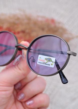 Овальные фотохромные солнцезащитные очки polarized хамелеон ок...