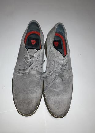 Замшевые туфли strellson