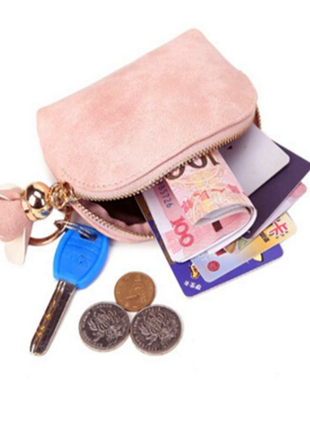 Міні-портмоне ключниця, для грошей, монет, ключів та ін.