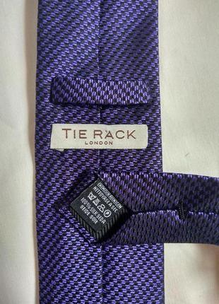Шелковый галстук из шелка 100% шёлк tie rack london