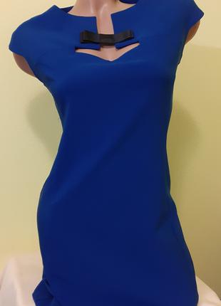 Коротка синя сукня (платье)