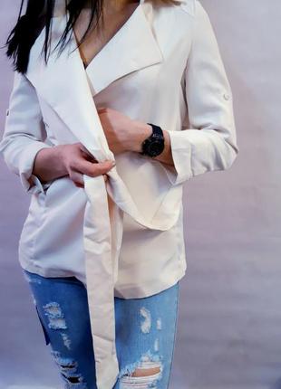 Легкая куртка, пиджак на запах vero moda размер s - m