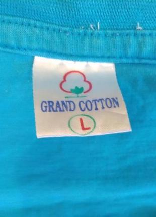 Футболка grand cotton. размер l.