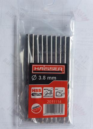 Свердло Haisser по металу 3,8 мм