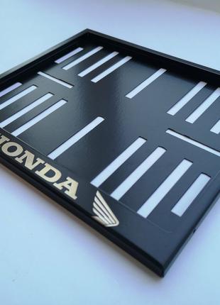 Honda рамка для крепления мото номера Украины подномерник