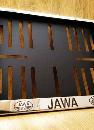 Рамка, подномерник под мото номер  Jawa / Ява мотоцикл