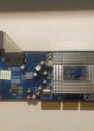 His Radeon 9200 SE w/64MB DDR 64 bit Agp 8x dvi vga v-out Видео