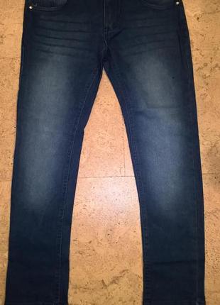 Новые стрейтчевые джинсы для девочки next синего цвета 10-14 лет