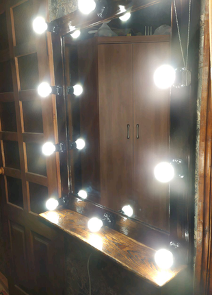 Гримерные зеркала зеркало с лампочками зеркало визажиста