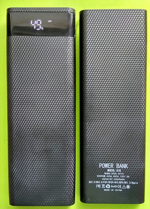 Корпус Power Bank 10 x 18650 LED екран 5V 2A USB Type-C Повербанк