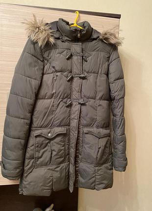 Зимняя куртка stradivarius размер s