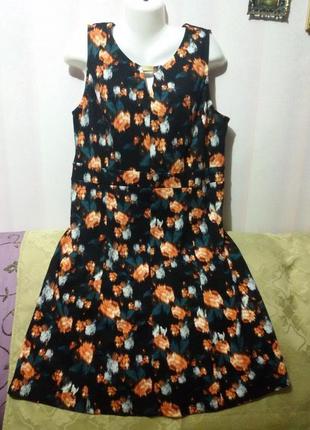 Платье вискозное (плотное) пог 60-63 см молдова  (37)