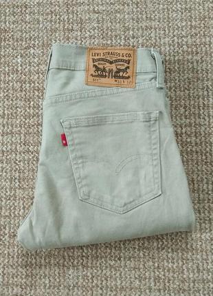 Levi's 511 slim fit джинсы оригинал (w31 l32)