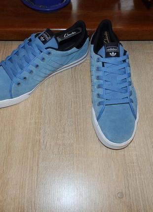 Кроссовки adidas originals men’s adicourt as slippers blue q33097