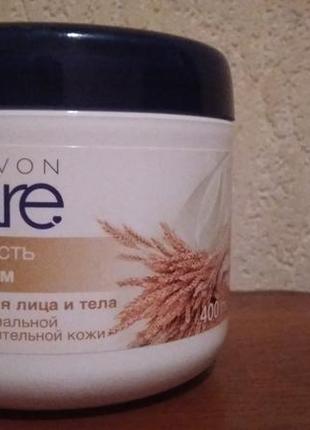 Крем для лица и тела avon care "мягкость с овсом" 400 ml