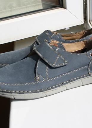 Новые мужские туфли мокасины henley comfort кожа 43 размер