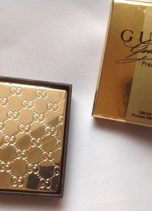 Косметическое зеркальце карманное gucci