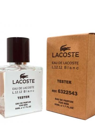 Тестер Eau de Lacoste L.12.12 Blanc / Лакост О Де Л.12.12 Бланк