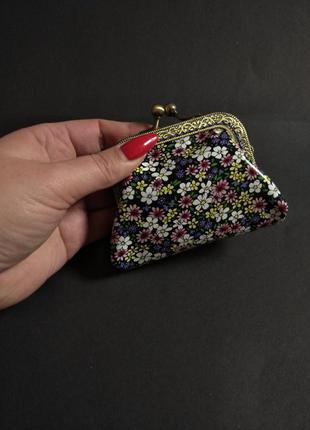 Вінтажний гаманець для бабусі, шкіра, handmade