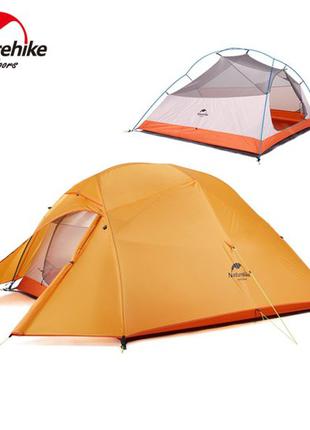 Трехместная палатка Naturehike Cloud UP 3 Orange 210T Polyester