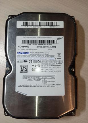 Жесткий диск Samsung 80 Gb SATAII (HD080HJ)