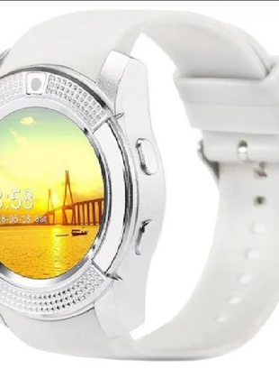 Смарт-годинник Smart Watch V8 White