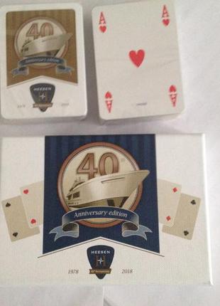 Набор из 2 колод. игральные карты  для покера modiano.