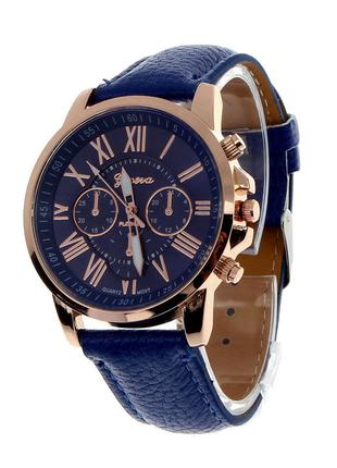 Наручные часы Geneva platinum синие