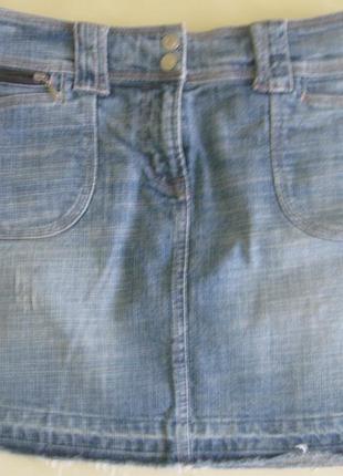 Полная распродажа))юбка джинсовая брендовая и стильная