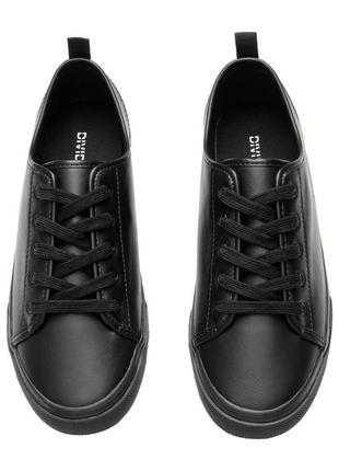 Кеды h&m кроссовки черные