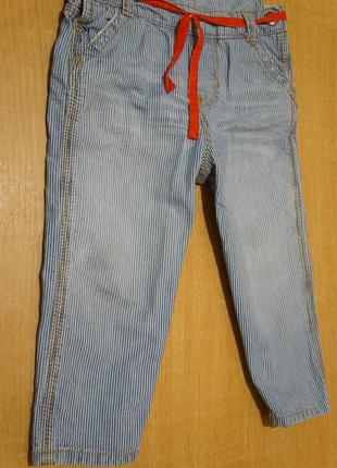 Oshkosh джинсовый комбинезон 1-1,5 года джинсовий комбінезон