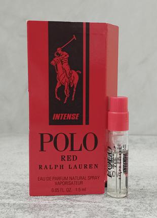 Ralph Lauren Polo Red Intense пробник для мужчин (оригинал)