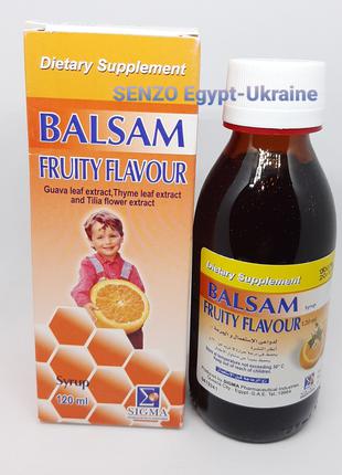 Balsam Fruity Flavour сироп від кашлю без цукру Єгипет