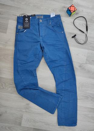 Синие,  голубые джинсы stan anti fit от бренда jack & jones, p...