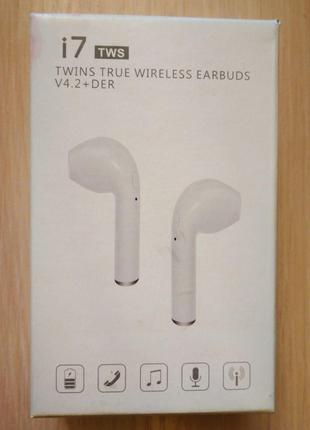 Бездротові Bluetooth-навушники I7 TWS