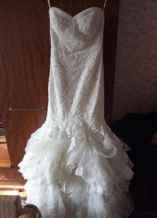 Шикарное свадебное платье maggie sottero