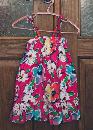 Платье сарафан  mango оригинал из австралии на девочку 2 лет